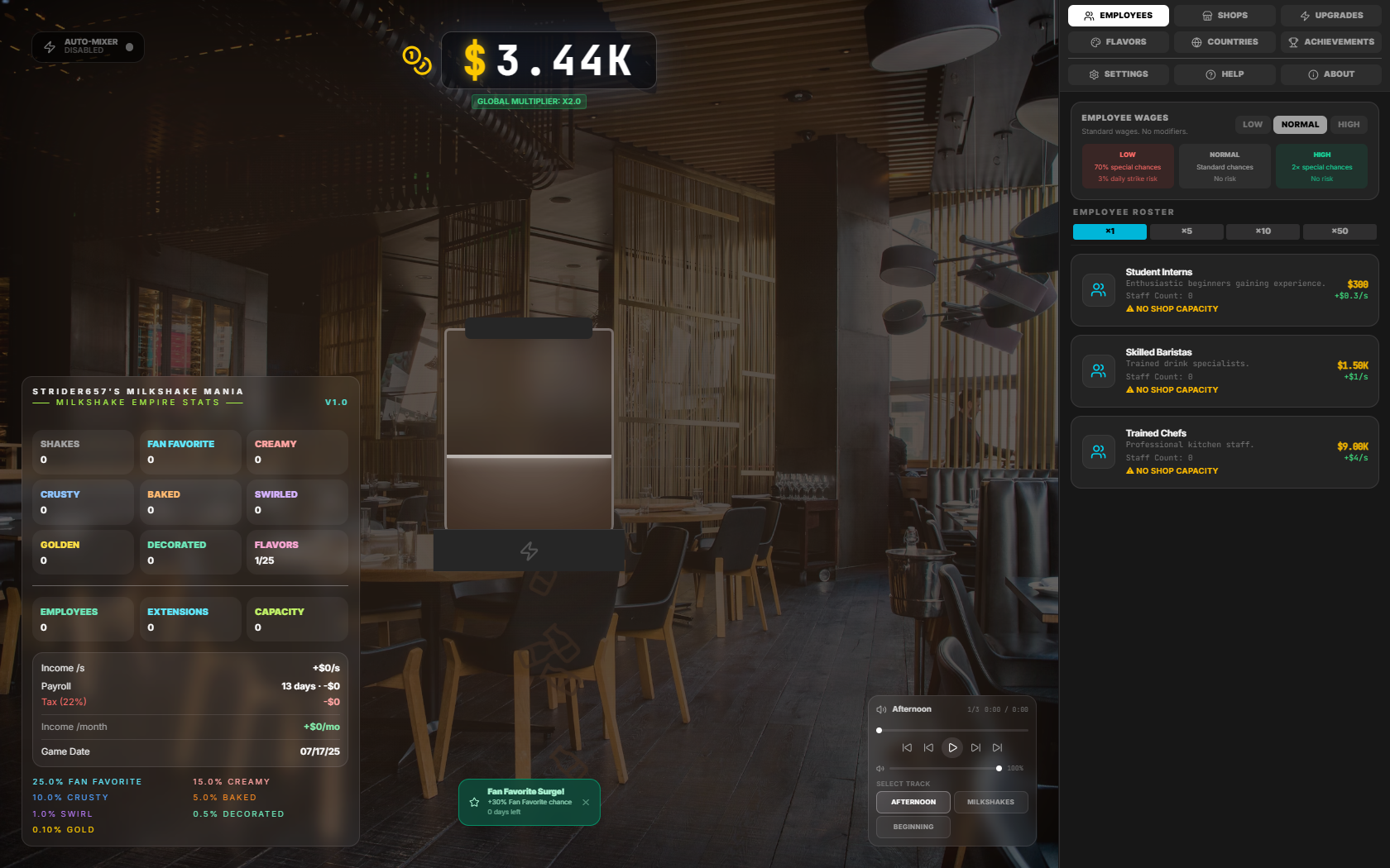 Milkshake Mania gameplay screenshot 1